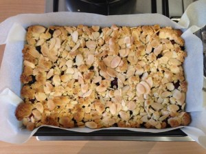 Gluten Free Raspberry Slice | foodthatserves